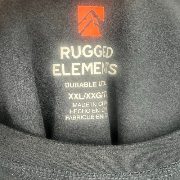 Rugged Elements Men's Long Sleeve Shirt Size XXL Blue - Picture 2 of 7